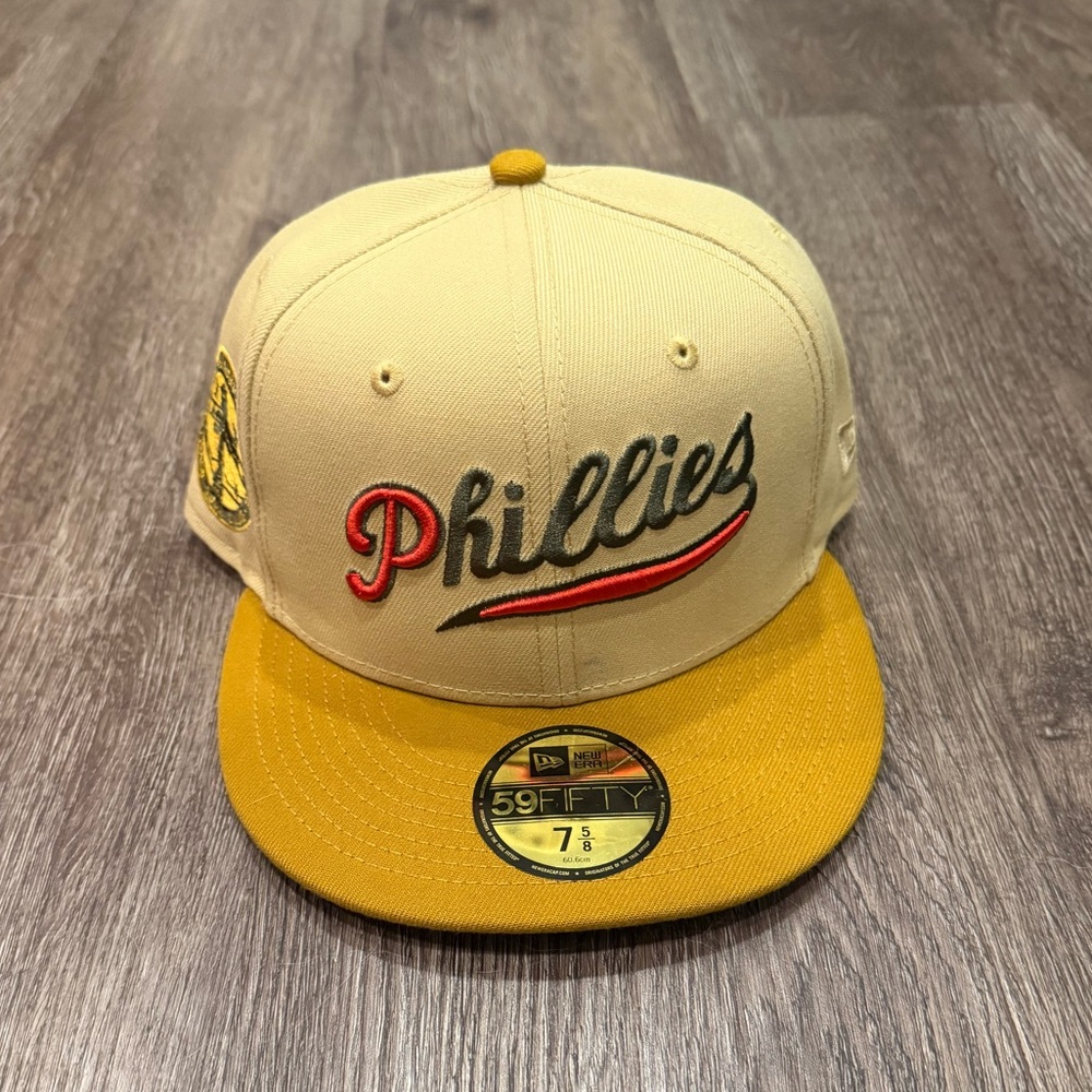 HAT CLUB Hummus Collection New Era Philadelphia Phillies Fitted Hat 7 5/8